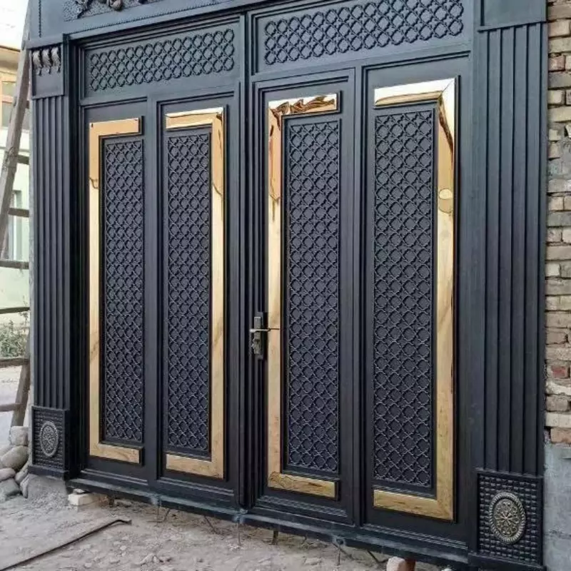 Металлические кованые ворота. Модель № 12