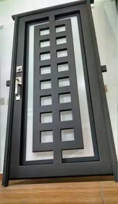 Металлическая кованая дверь. Модель № 2