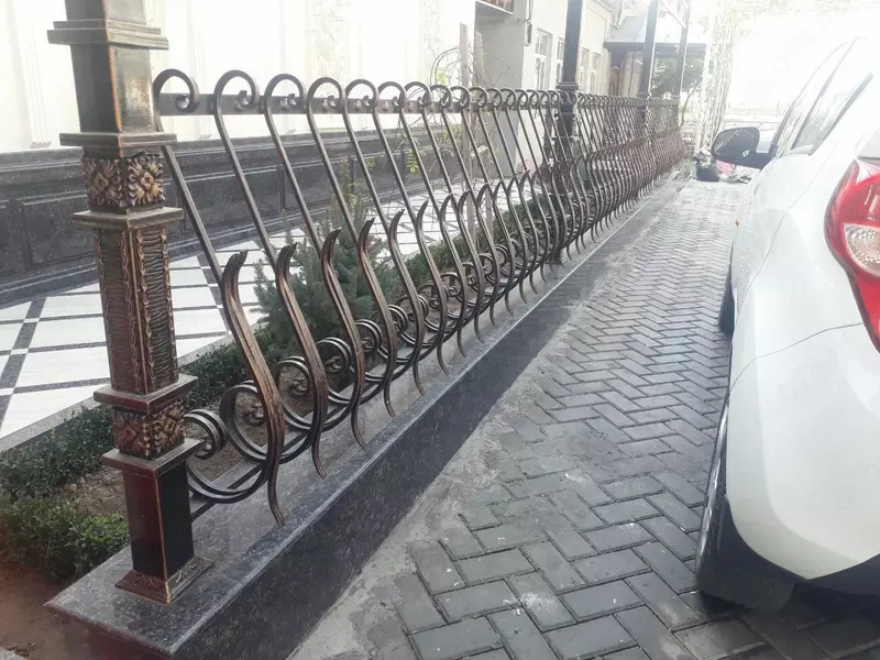 Кованые дизайнерские ограждения