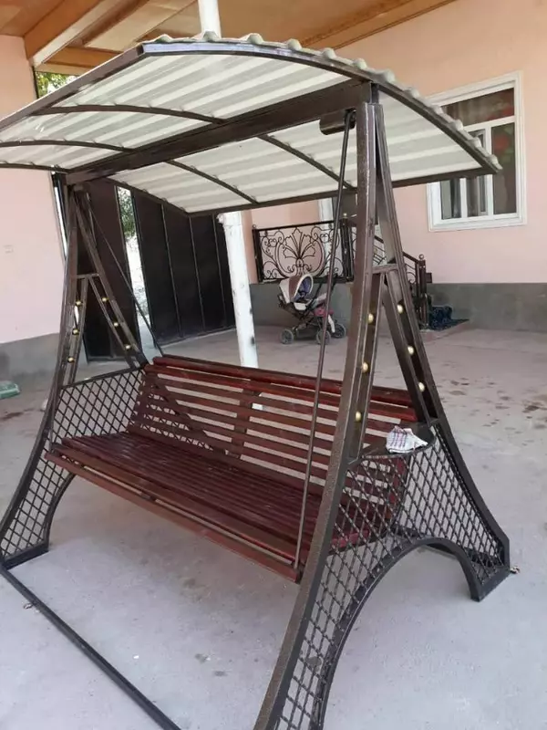 Кованые патио качели для частного дома