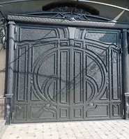 Металлические кованые ворота. Модель № 32