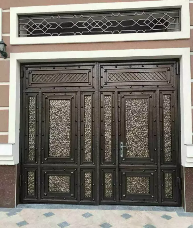Металлические ворота 1