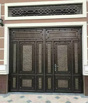 Металлические ворота 1