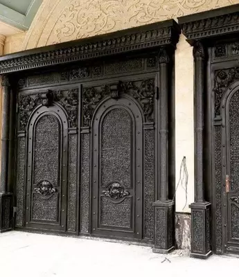 Металлические ворота 2