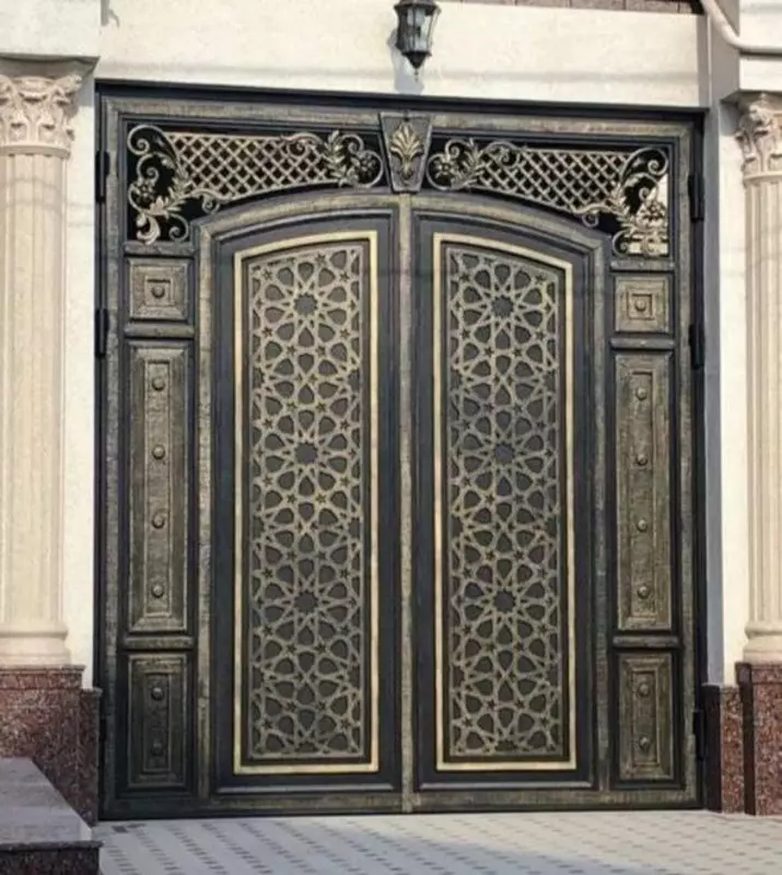 Металлические ворота 3