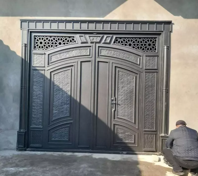 Металлические ворота 6