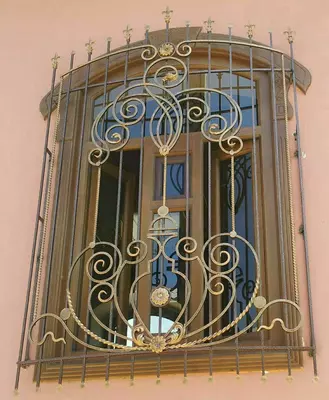 Кованые решетки на окно 5 - Цена по запросу