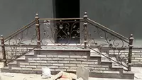 Кованые перила для дома 4