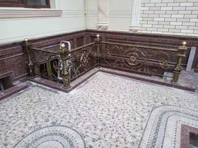 Кованые перила для дома 12