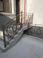 Кованые перила для дома 15
