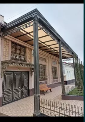 Кованые навесы 16