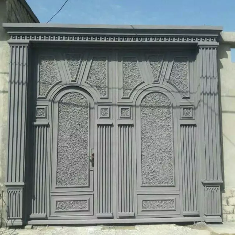 Металлические ворота 7