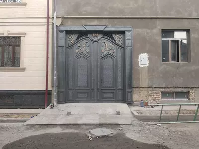 Металлические ворота 10