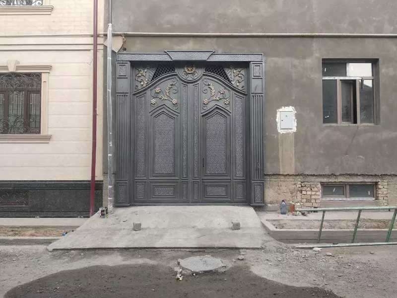 Металлические ворота 10