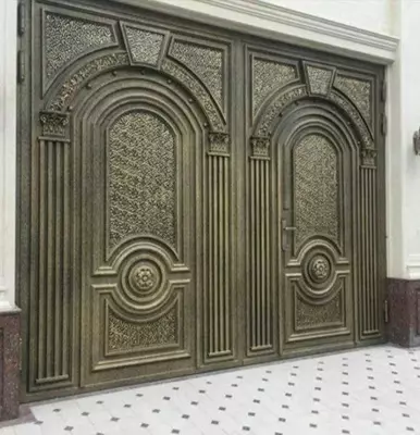 Металлические ворота 25