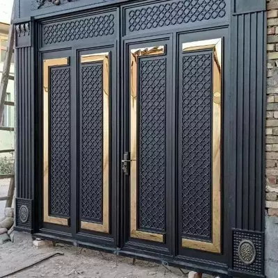 Металлические ворота 30