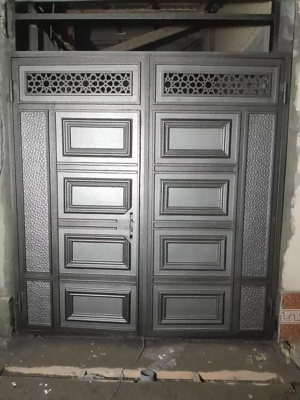 Металлические кованые ворота 49