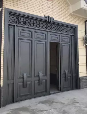Металлические кованые ворота 54