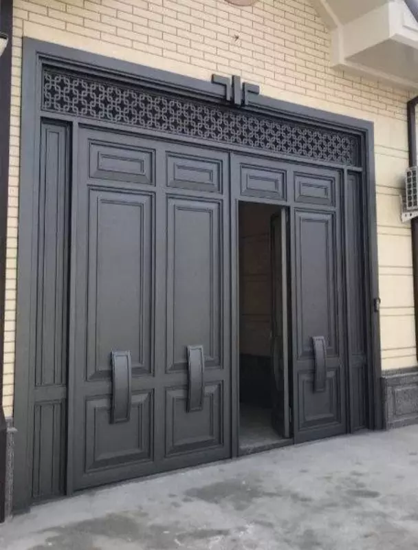 Металлические кованые ворота 54