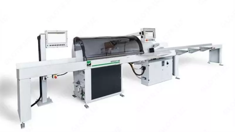 WEINIG OptiCut S 50 - Оптимизирующая торцовочная пила с толкателем