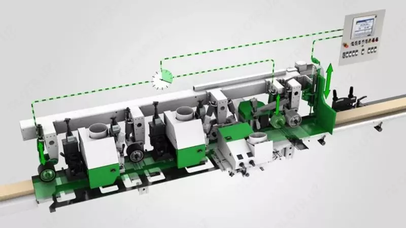 по запросу WEINIG Powermat 1500: Разносторонний строгально-калевочный станок