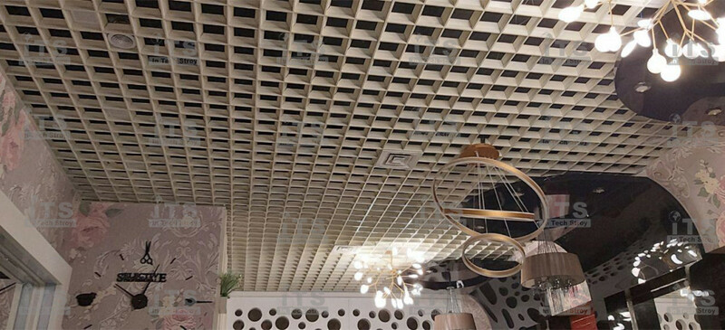 Потолоки Грильято в виде пирамиды ( Potolok Grilyato) - от {0} сум