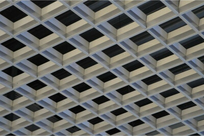 Потолоки Грильято в виде пирамиды ITS