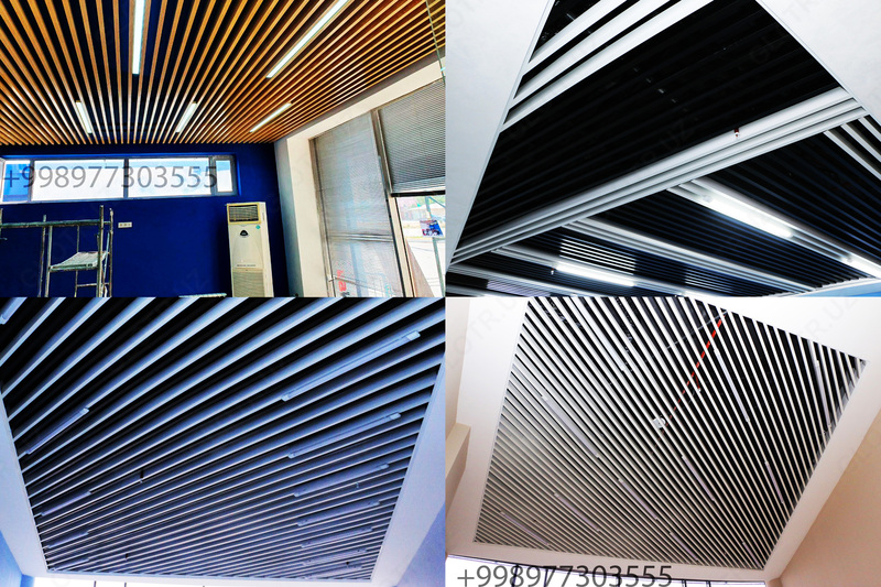 Реечный потолок - эффективное и эффектное оформление потолока