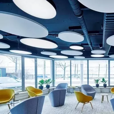 Акустические звукопоглощающие острова Ecophon Соло Лайт №3