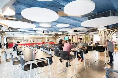 Акустические звукопоглощающие острова Ecophon Соло Лайт №3