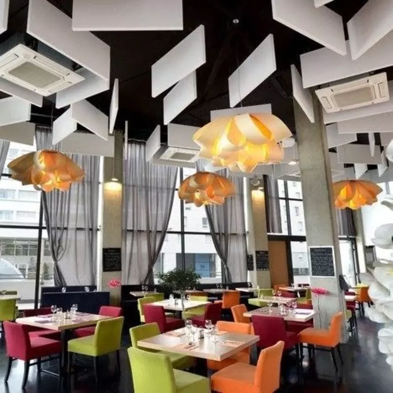 Akustik shovqinni yutuvchi panellar (vertikal shift)