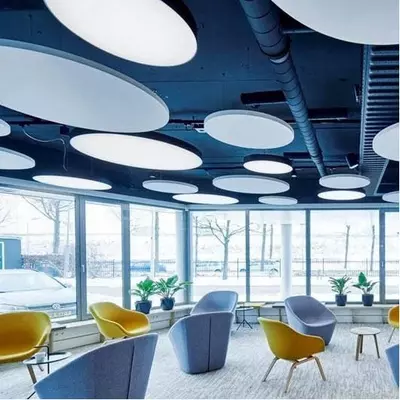 Akustik shovqinni yutuvchi panellar (vertikal shift)