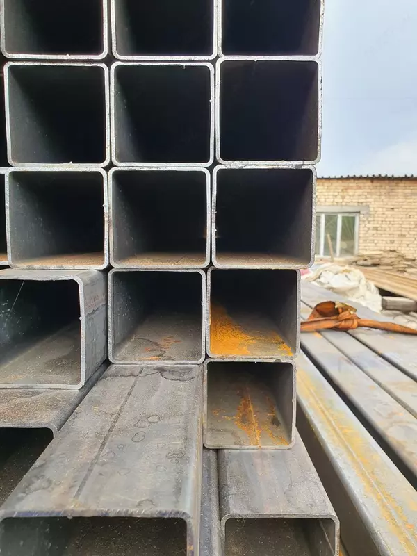 Трубы стальные 120×120×5 0×12000 квадратные