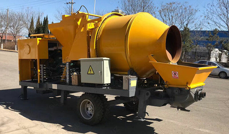 Бетонно-перемешивающий насос Camelway