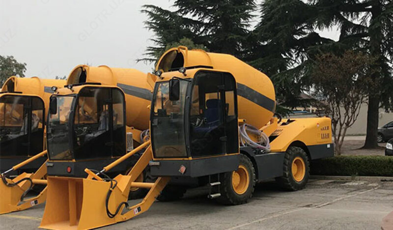 Самозагружающийся автобетоносмеситель Camelway