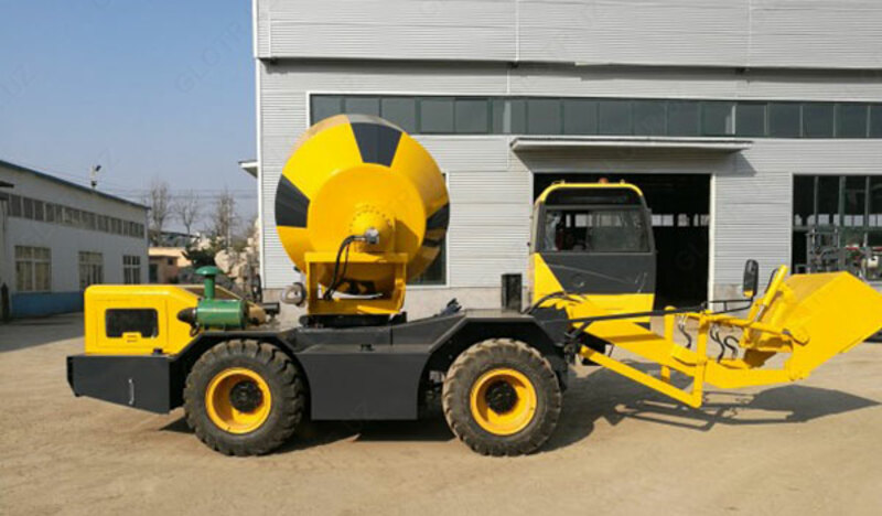   Самозагружающийся автобетоносмеситель Camelway