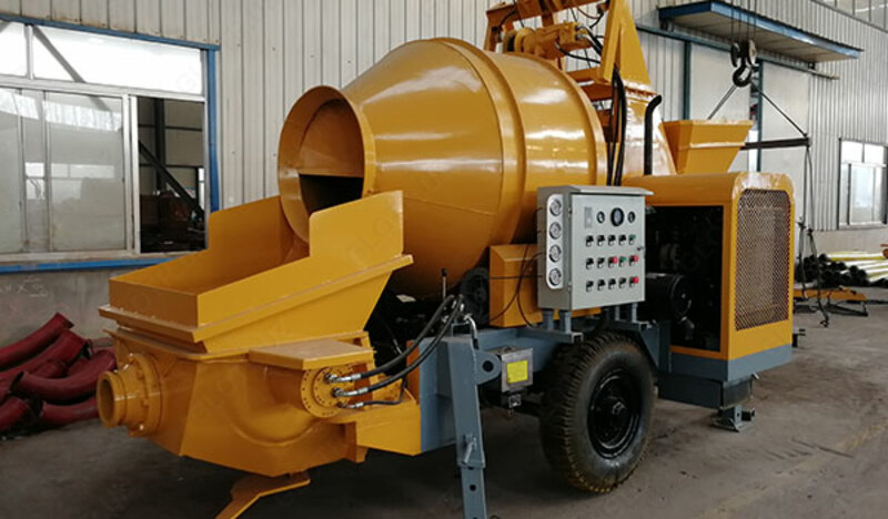   Бетонно-перемешивающий насос Camelway