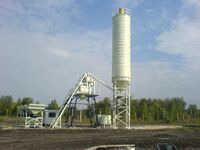   Бетонный завод HZS35  35 м3/h Бетоносмесительная Установка БСУ