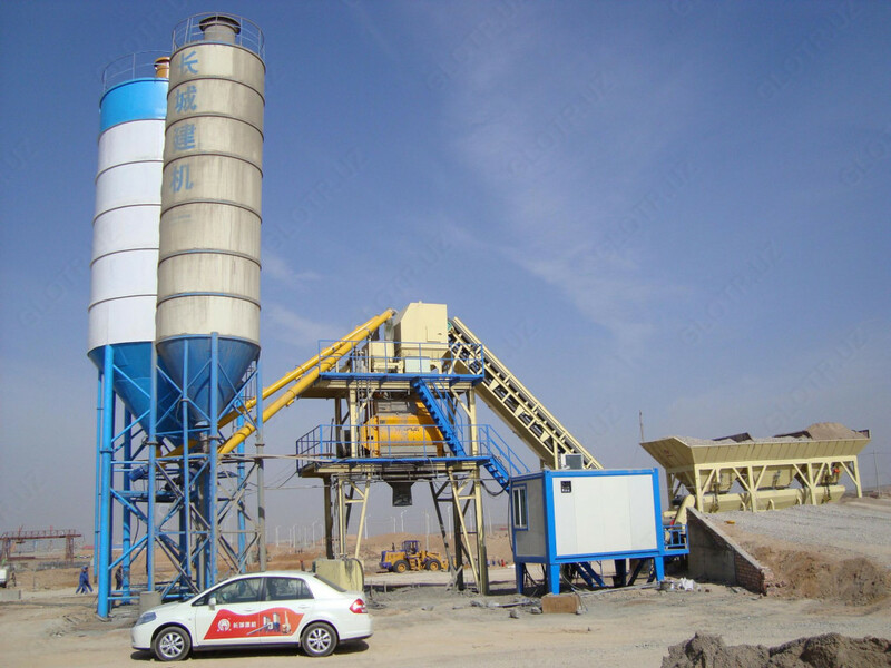  Бетонный завод HZS90  90 м3/h Бетоносмесительная Установка БСУ Chakana savdo