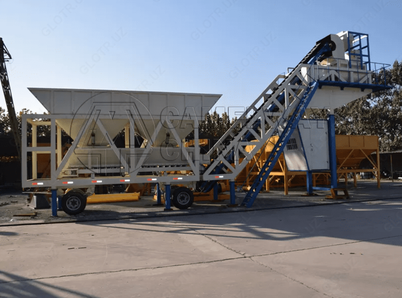  Mobil beton ishlab chiqarish zavodi