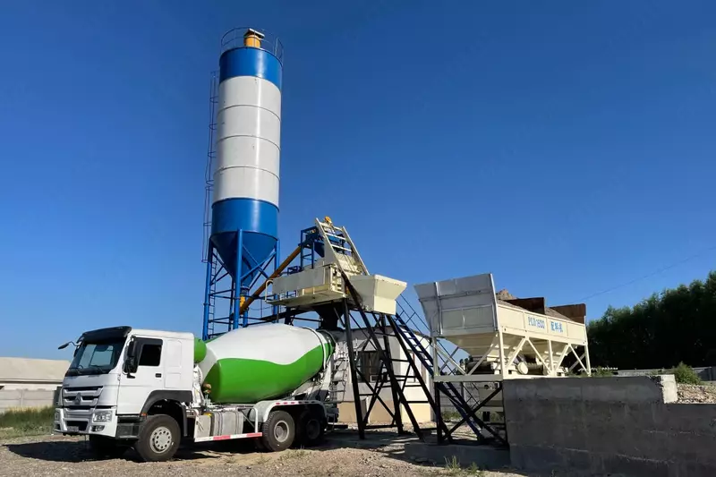   Бетонный завод HZS35