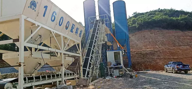  Бетонный завод HZS60 Оптом и розница