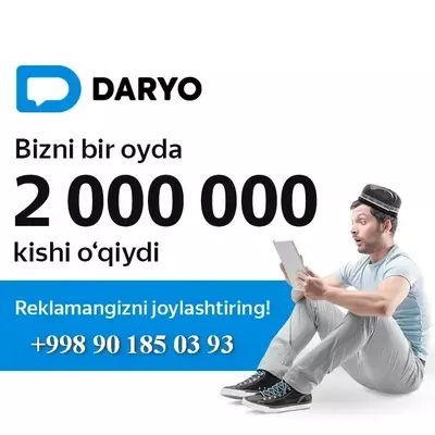 "Daryo.uz" internet-OAV da reklama