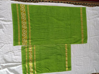 Комплект фирменных полотенец коричневого цвета - 92 000 сум