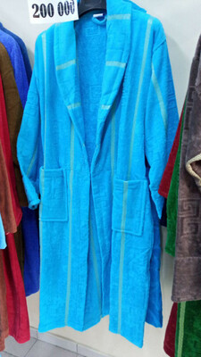 Банный халат небесно-голубого цвета - 220 000 сум / шт.