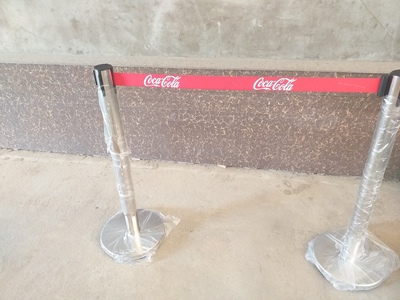 Парковочные стойки Столбики ленточные Лента ограждение Антипарковка Перегородки переносной Барьеры натяжные передвижные - SL TRADE