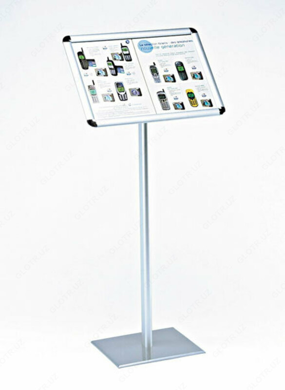 Информационная стойка напольная Информационный стенд стойка Ценник - 32 сум