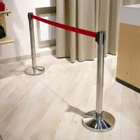 Канатные стойки с верёвкой