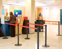 Временные ограждения с лентами