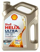 Моторное масло SHELL Helix Ultra Professional AG 5W-30